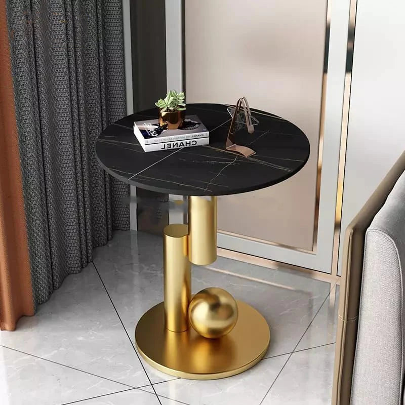 Slate Light Luxury Sofa Side Table