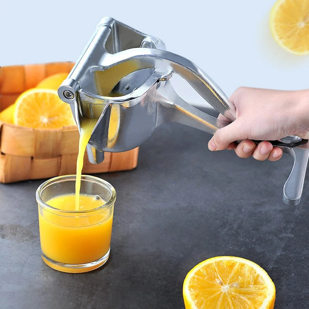 Heavy-Duty Handheld Citrus Juicer – Manual Fruit Press for Fresh Juices