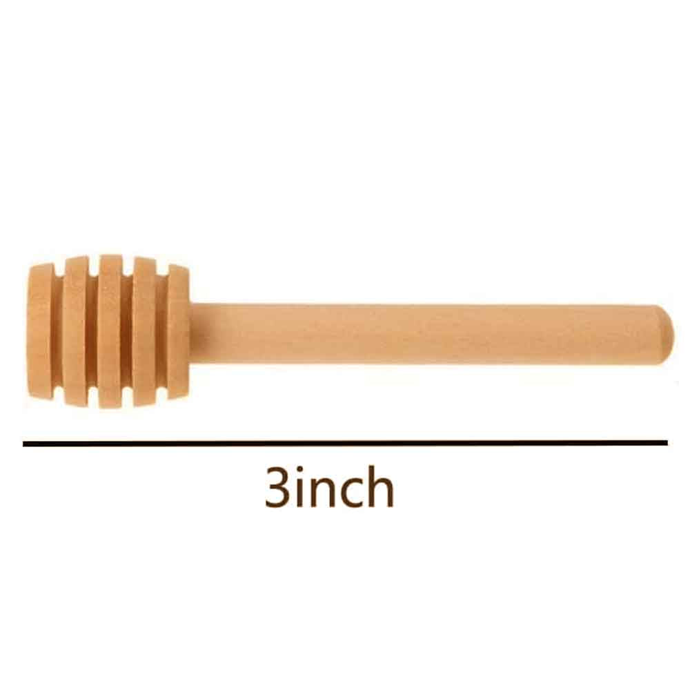 Polished Wooden Honey Dipper Sticks