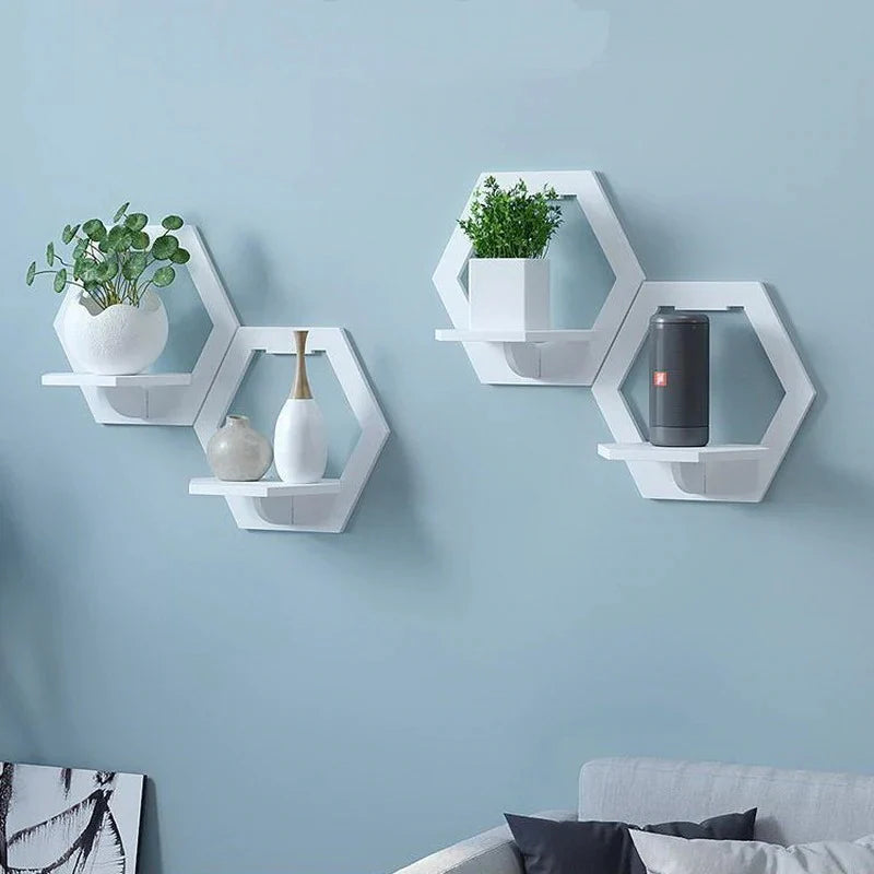 Stylish Wall Mounted Organizer Shelve Decor