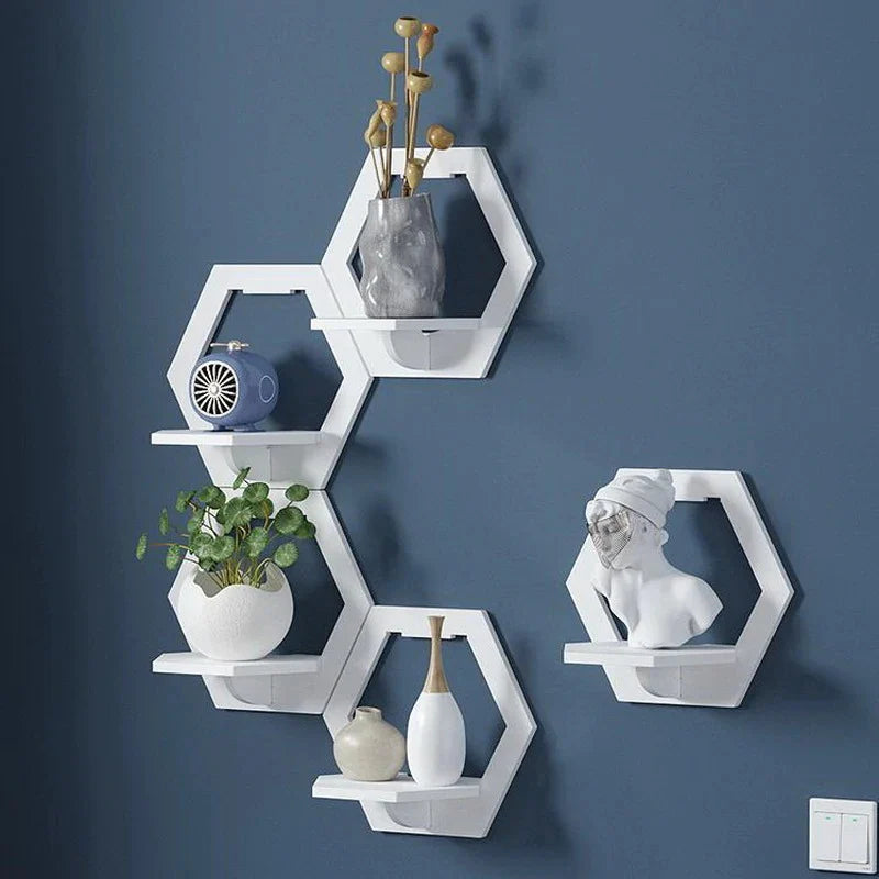 Stylish Wall Mounted Organizer Shelve Decor